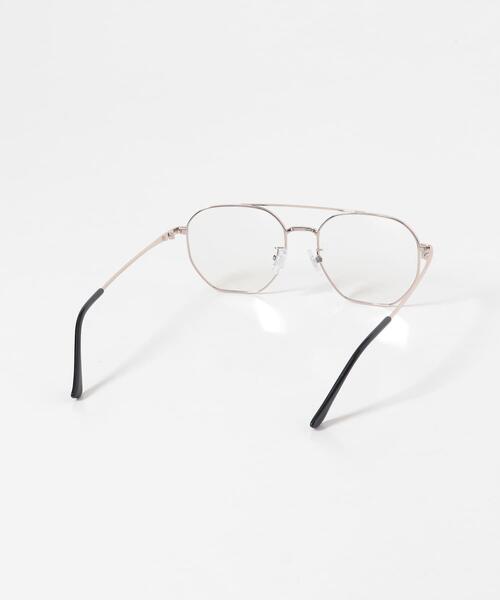 URBAN RESEARCH（アーバンリサーチ）の「decor　EYEWEAR DOUBLE-RIM（メガネ・レディース・ゴールド/シルバー・-）」の5枚目の写真