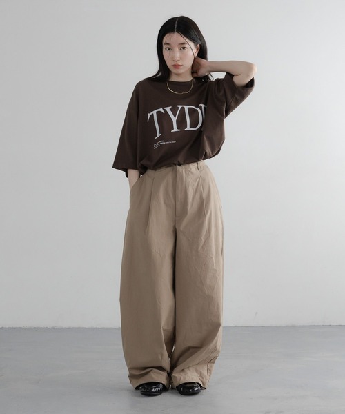 LOWRYS FARM(ローリーズファーム)の「【LFM(U)】アソートLOGOTEE 668715(Tシャツ/カットソー・メンズ・ブラック/チャコールグレー/ブラウン/ホワイト・LARGE/MEDIUM)」の7枚目の写真