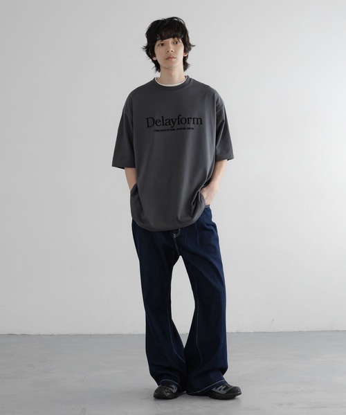 LOWRYS FARM(ローリーズファーム)の「【LFM(U)】アソートLOGOTEE 668715(Tシャツ/カットソー・メンズ・ブラック/チャコールグレー/ブラウン/ホワイト・LARGE/MEDIUM)」の16枚目の写真