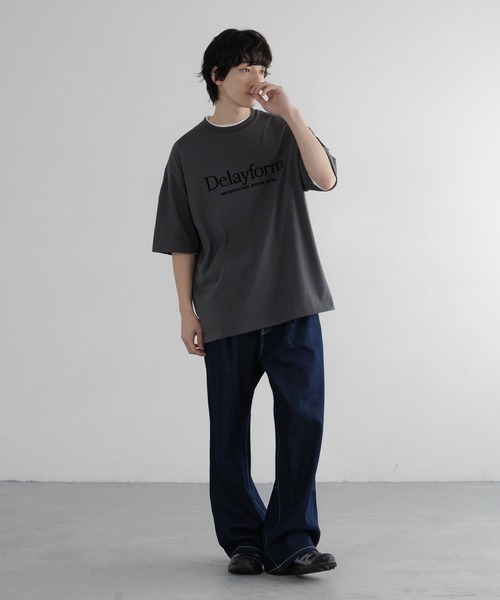 LOWRYS FARM(ローリーズファーム)の「【LFM(U)】アソートLOGOTEE 668715(Tシャツ/カットソー・メンズ・ブラック/チャコールグレー/ブラウン/ホワイト・LARGE/MEDIUM)」の17枚目の写真
