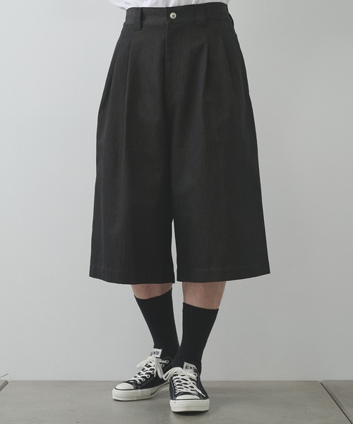 sulvam（サルバム）の「【sulvam/サルバム】別注デニムパンツ（デニムパンツ・メンズ・インディゴブルー/ブラック・M/S）」の2枚目の写真
