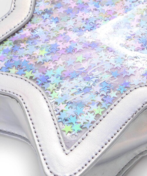 SLAP SLIP（スラップスリップ）の「キラキラ星型ポシェット（ショルダーバッグ・キッズ・ブルー/ピンク・FREE）」の13枚目の写真