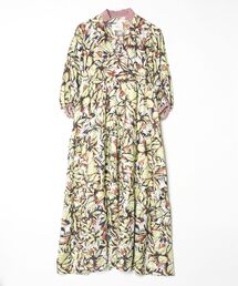 RPKO（ルプコ）の「花柄7分袖ワンピース（ワンピース）」