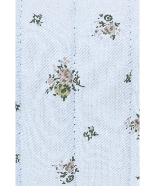 ALEXIA STAM(アリシアスタン)の「Floral Quilted Pouch /フローラル 横長ポーチ(ポーチ・レディース・ブルー/ホワイト・FREE)」の15枚目の写真