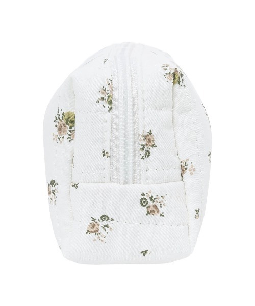 ALEXIA STAM(アリシアスタン)の「Floral Quilted Pouch /フローラル 横長ポーチ(ポーチ・レディース・ブルー/ホワイト・FREE)」の5枚目の写真