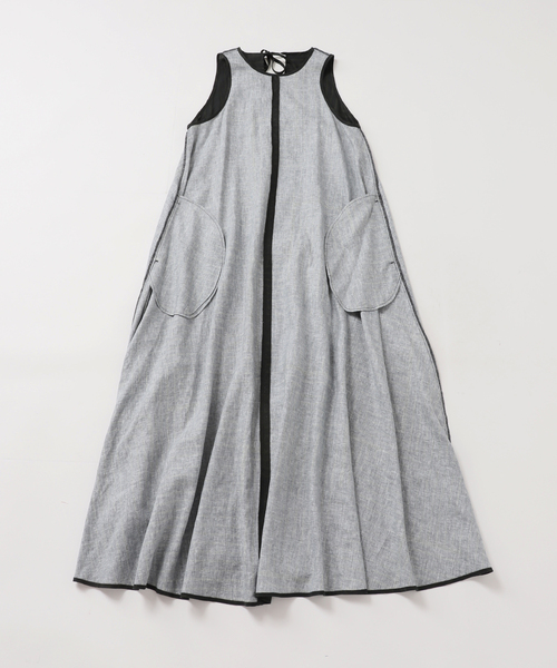 JOURNAL STANDARD（ジャーナルスタンダード）の「VISアサキカプリントワンピース（ワンピース・レディース・ブラウン/グリーン・FREE）」の4枚目の写真