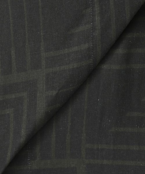 JOURNAL STANDARD（ジャーナルスタンダード）の「VISアサキカプリントワンピース（ワンピース・レディース・ブラウン/グリーン・FREE）」の5枚目の写真