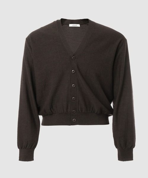 LEMAIRE（ルメール）の「TWISTED CARDIGAN（カーディガン/ボレロ・メンズ・ブラック/ブラウン系その他・XS/S/M）」の2枚目の写真