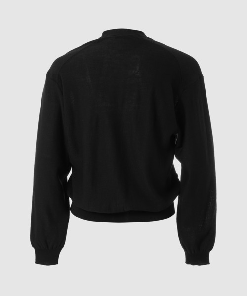 LEMAIRE（ルメール）の「TWISTED CARDIGAN（カーディガン/ボレロ・メンズ・ブラック/ブラウン系その他・XS/S/M）」の3枚目の写真