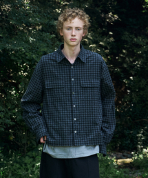 NOUN（ノウン）の「crop shirts (black)（シャツ/ブラウス）」