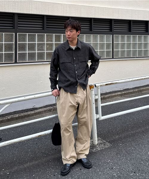 NOUN(ノウン)の「crop shirts (black)(シャツ/ブラウス・メンズ・その他・1/2)」の12枚目の写真