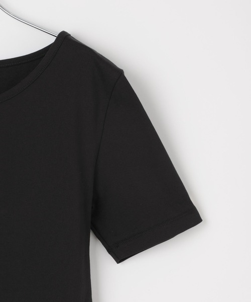 PAGEBOY(ページボーイ)の「ワンショルライクレイヤード(Tシャツ/カットソー・レディース・ターコイズブルー/ブラック/ライトグレー・FREE)」の12枚目の写真