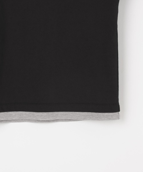 PAGEBOY(ページボーイ)の「ワンショルライクレイヤード(Tシャツ/カットソー・レディース・ターコイズブルー/ブラック/ライトグレー・FREE)」の13枚目の写真