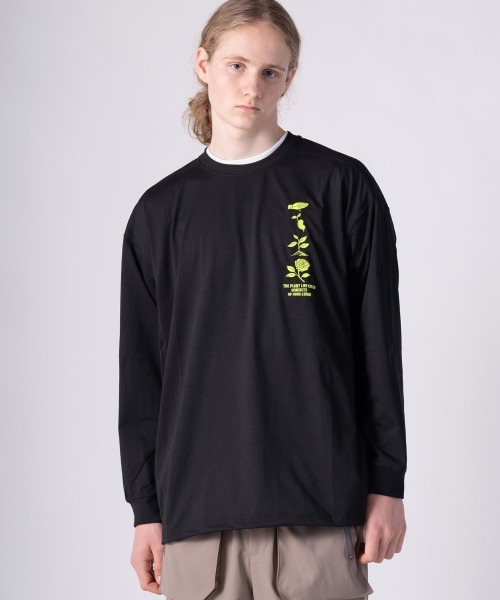 rehacer(レアセル)の「rehacer : Tactical Cycle Pullover CS / タクティカル サイクル プルオーバー カットソー(Tシャツ/カットソー・メンズ・ネイビー/パープル/チャコールグレー/ブラック/アーミー・LARGE/MEDIUM)」の10枚目の写真