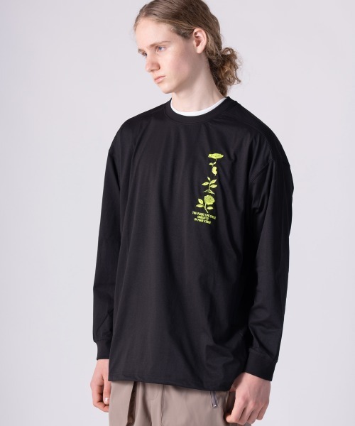 rehacer(レアセル)の「rehacer : Tactical Cycle Pullover CS / タクティカル サイクル プルオーバー カットソー(Tシャツ/カットソー・メンズ・ネイビー/パープル/チャコールグレー/ブラック/アーミー・LARGE/MEDIUM)」の11枚目の写真