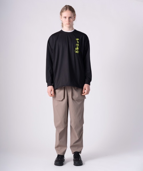 rehacer(レアセル)の「rehacer : Tactical Cycle Pullover CS / タクティカル サイクル プルオーバー カットソー(Tシャツ/カットソー・メンズ・ネイビー/パープル/チャコールグレー/ブラック/アーミー・LARGE/MEDIUM)」の17枚目の写真
