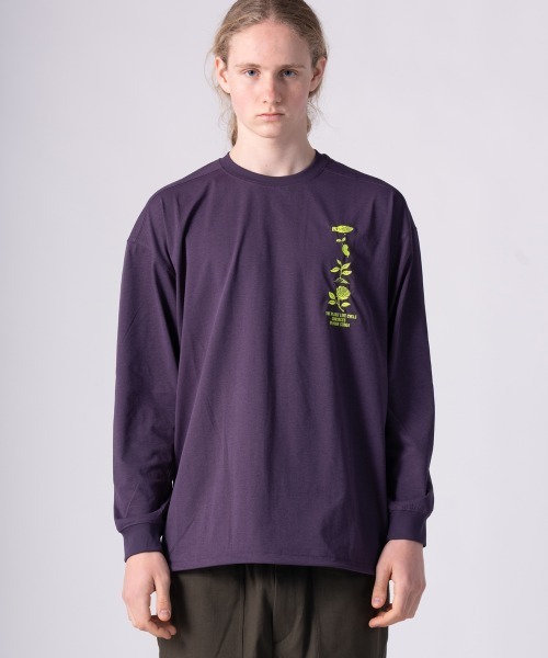 rehacer(レアセル)の「rehacer : Tactical Cycle Pullover CS / タクティカル サイクル プルオーバー カットソー(Tシャツ/カットソー・メンズ・ネイビー/パープル/チャコールグレー/ブラック/アーミー・LARGE/MEDIUM)」の6枚目の写真
