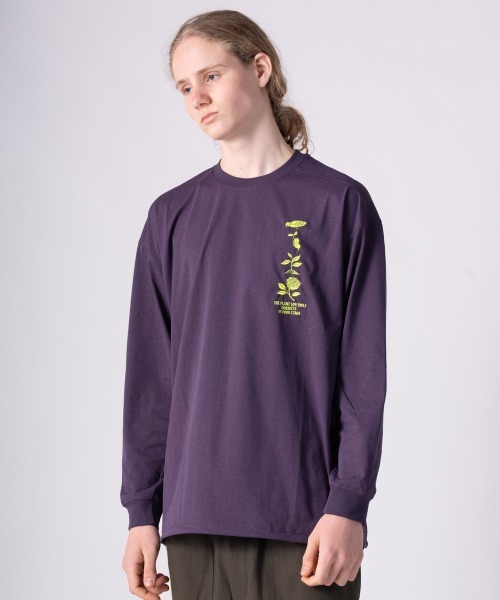 rehacer(レアセル)の「rehacer : Tactical Cycle Pullover CS / タクティカル サイクル プルオーバー カットソー(Tシャツ/カットソー・メンズ・ネイビー/パープル/チャコールグレー/ブラック/アーミー・LARGE/MEDIUM)」の8枚目の写真