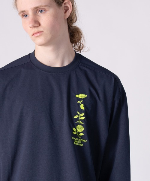 rehacer(レアセル)の「rehacer : Tactical Cycle Pullover CS / タクティカル サイクル プルオーバー カットソー(Tシャツ/カットソー・メンズ・ネイビー/パープル/チャコールグレー/ブラック/アーミー・LARGE/MEDIUM)」の20枚目の写真