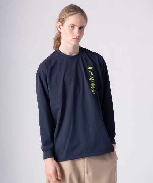 rehacer(レアセル)の「rehacer : Tactical Cycle Pullover CS / タクティカル サイクル プルオーバー カットソー(Tシャツ/カットソー・メンズ・ネイビー/パープル/チャコールグレー/ブラック/アーミー・LARGE/MEDIUM)」の22枚目の写真