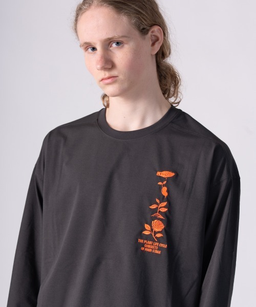 rehacer(レアセル)の「rehacer : Tactical Cycle Pullover CS / タクティカル サイクル プルオーバー カットソー(Tシャツ/カットソー・メンズ・ネイビー/パープル/チャコールグレー/ブラック/アーミー・LARGE/MEDIUM)」の19枚目の写真
