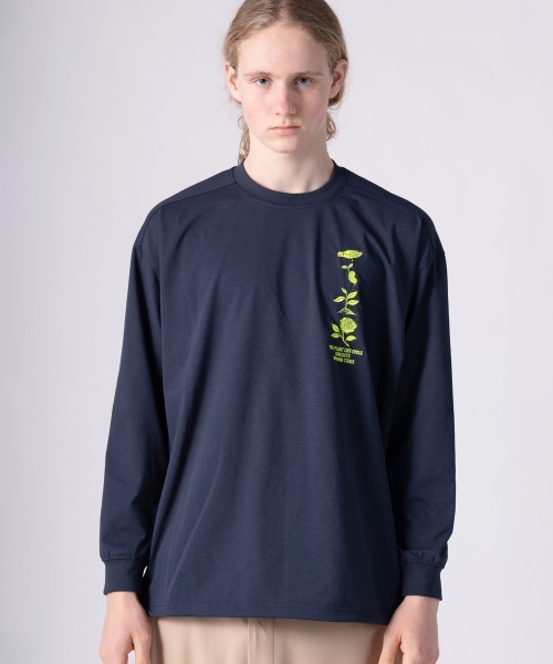 rehacer(レアセル)の「rehacer : Tactical Cycle Pullover CS / タクティカル サイクル プルオーバー カットソー(Tシャツ/カットソー・メンズ・ネイビー/パープル/チャコールグレー/ブラック/アーミー・LARGE/MEDIUM)」の21枚目の写真
