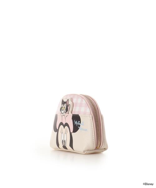 Samantha Thavasa（サマンサタバサ）の「「ミニーマウス」コレクション ポーチ（ポーチ・レディース・ブラック/ピンク・FREE）」の9枚目の写真