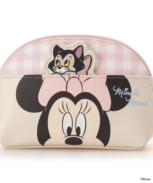 Samantha Thavasa（サマンサタバサ）の「「ミニーマウス」コレクション ポーチ（ポーチ・レディース・ブラック/ピンク・FREE）」の12枚目の写真