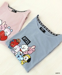 BT21（ビーティーイシビル）の「《BT21》半袖 ルームウェア パジャマ 天竺 上下セット（ルームウェア/パジャマ）」