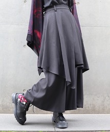 アシメレイヤードパンツ