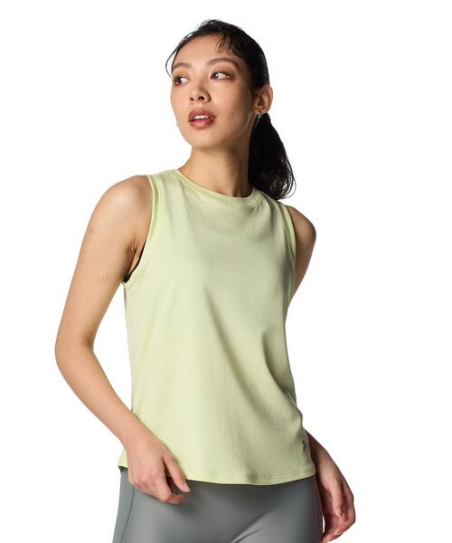 UNDER ARMOUR(アンダーアーマー)の「UAクール プロ タンク(トレーニング/レディース)(タンクトップ・レディース・ライトグレー・L/XL/M)」の1枚目の写真