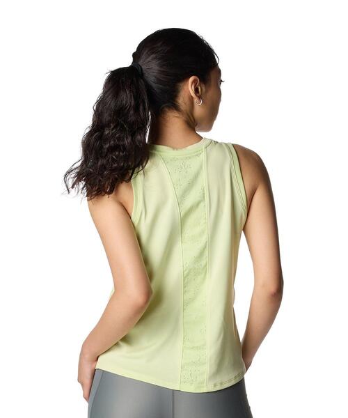 UNDER ARMOUR(アンダーアーマー)の「UAクール プロ タンク(トレーニング/レディース)(タンクトップ・レディース・ライトグレー・L/XL/M)」の2枚目の写真