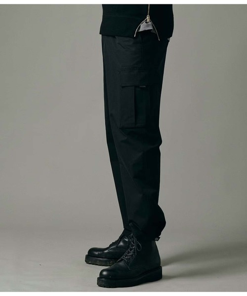 junhashimoto（ジュンハシモト）の「TECH CARGO PANTS（カーゴパンツ・メンズ・ブラック・5）」の3枚目の写真