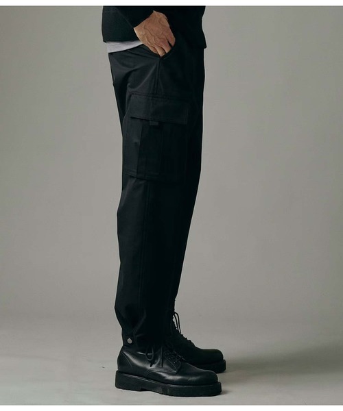 junhashimoto（ジュンハシモト）の「TECH CARGO PANTS（カーゴパンツ・メンズ・ブラック・5）」の5枚目の写真
