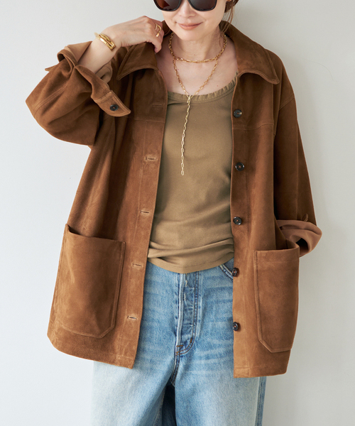 Deuxieme Classe(ドゥーズィエムクラス)の「SHEERNESS リブタンクトップ(Tシャツ/カットソー・レディース・ベージュ/ホワイト・FREE)」の5枚目の写真