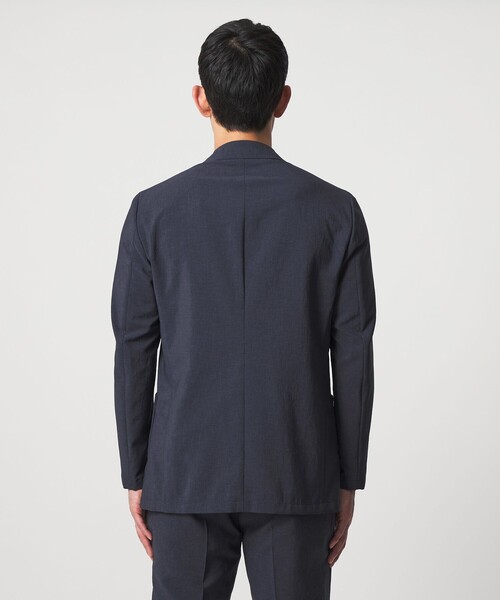 UNITED ARROWS(ユナイテッドアローズ)の「ポリエステル T&T ダブル 4ボタン テーラードジャケット UA COZY ウォッシャブル ヨコストレッチ(テーラードジャケット・メンズ・ネイビー・XXL/XL/S/L/M)」の7枚目の写真
