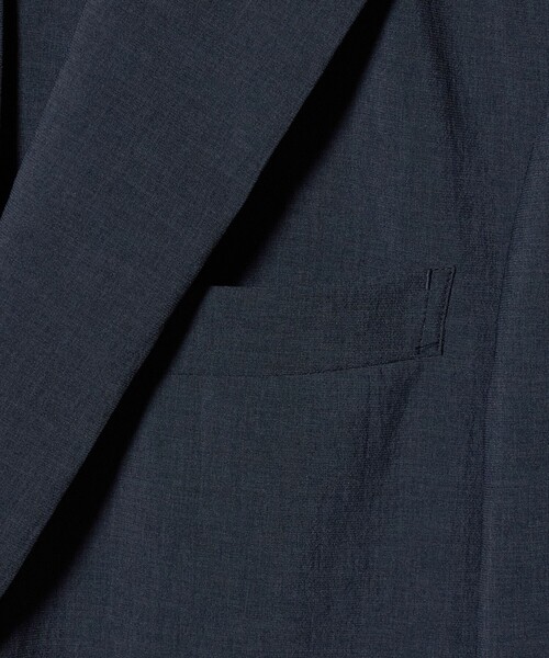 UNITED ARROWS(ユナイテッドアローズ)の「ポリエステル T&T ダブル 4ボタン テーラードジャケット UA COZY ウォッシャブル ヨコストレッチ(テーラードジャケット・メンズ・ネイビー・XXL/XL/S/L/M)」の12枚目の写真