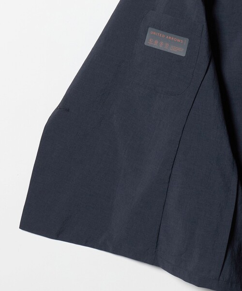 UNITED ARROWS(ユナイテッドアローズ)の「ポリエステル T&T ダブル 4ボタン テーラードジャケット UA COZY ウォッシャブル ヨコストレッチ(テーラードジャケット・メンズ・ネイビー・XXL/XL/S/L/M)」の15枚目の写真