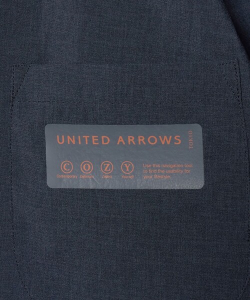 UNITED ARROWS(ユナイテッドアローズ)の「ポリエステル T&T ダブル 4ボタン テーラードジャケット UA COZY ウォッシャブル ヨコストレッチ(テーラードジャケット・メンズ・ネイビー・XXL/XL/S/L/M)」の17枚目の写真