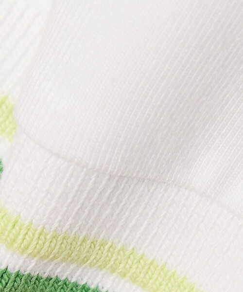 LACOSTE(ラコステ)の「配色ライン レーヨンブレンドポロドレス / フレアワンピース(シャツワンピース・レディース・ホワイト/ネイビー・38/40/34/36)」の14枚目の写真
