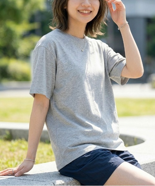 NEWTRAL PRODUCTS(ニュートラルプロダクツ)の「【NEWTRAL/ニュートラル】9.8ozヘビーウェイト半袖Tシャツ ユニセックス(Tシャツ/カットソー・レディース・ネイビー/ホワイト/杢グレー/ブラック・MEDIUM/SMALL/X-LARGE/LARGE)」の1枚目の写真