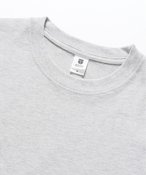 NEWTRAL PRODUCTS(ニュートラルプロダクツ)の「【NEWTRAL/ニュートラル】9.8ozヘビーウェイト半袖Tシャツ ユニセックス(Tシャツ/カットソー・レディース・ネイビー/ホワイト/杢グレー/ブラック・MEDIUM/SMALL/X-LARGE/LARGE)」の8枚目の写真