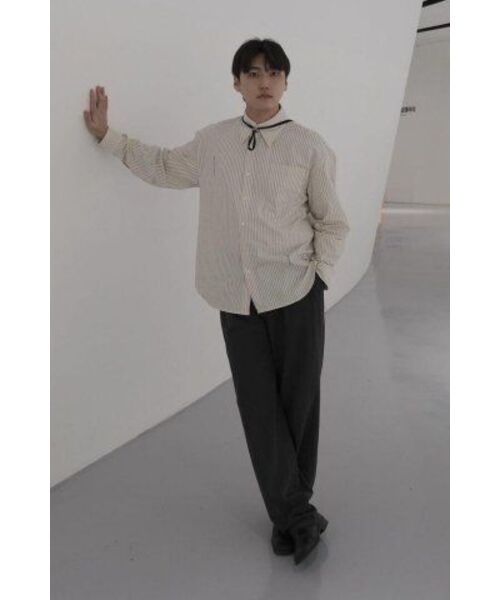 JANGJINSEOK(チャンジンソク)の「ビッグカラーシャツ (クリームアイボリー)(シャツ/ブラウス・メンズ・その他・MEDIUM/LARGE)」の4枚目の写真