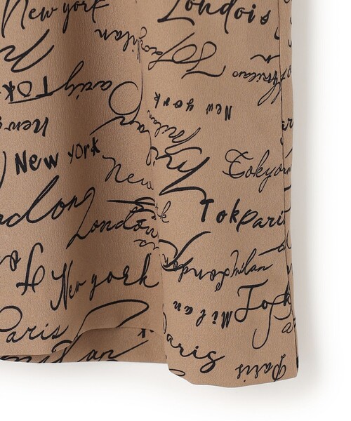 ICB（アイシービー）の「【30th ANNIVERSARY】5cityプリント コンビカットソー（Tシャツ/カットソー・レディース・ブラック系7/アイボリー系7・LARGE/X-LARGE）」の15枚目の写真