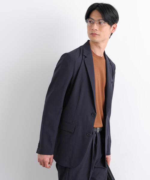 NANO universe(ナノユニバース)の「「Damerino」 BreezeCool(R) 軽量セットアップ/高通気・吸水速乾(セットアップ・メンズ・ブラウン/ダークグリーン/ダークネイビー・M/S/XL/L)」の13枚目の写真