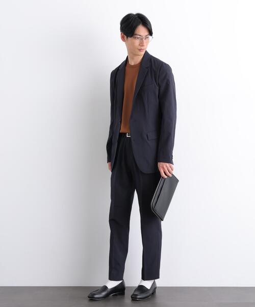 NANO universe(ナノユニバース)の「「Damerino」 BreezeCool(R) 軽量セットアップ/高通気・吸水速乾(セットアップ・メンズ・ブラウン/ダークグリーン/ダークネイビー・M/S/XL/L)」の16枚目の写真