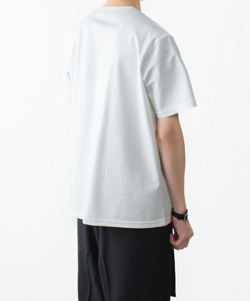 ATTACHMENT(アタッチメント)の「【 LIMITED 】コットンコンプレッシャー レギュラーフィットTEE S/S / COMPRESSED COTTON REGULAR FIT TEE S/S(Tシャツ/カットソー・メンズ・ホワイト/ブラック・4/3/2/1)」の11枚目の写真