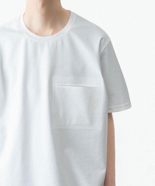 ATTACHMENT(アタッチメント)の「【 LIMITED 】コットンコンプレッシャー レギュラーフィットTEE S/S / COMPRESSED COTTON REGULAR FIT TEE S/S(Tシャツ/カットソー・メンズ・ホワイト/ブラック・4/3/2/1)」の12枚目の写真