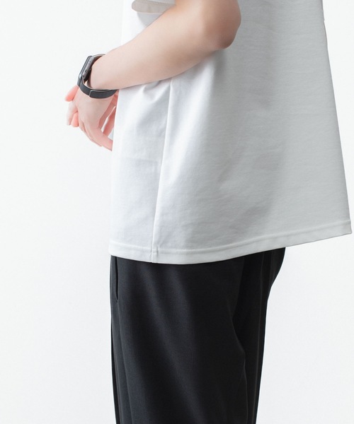ATTACHMENT(アタッチメント)の「【 LIMITED 】コットンコンプレッシャー レギュラーフィットTEE S/S / COMPRESSED COTTON REGULAR FIT TEE S/S(Tシャツ/カットソー・メンズ・ホワイト/ブラック・4/3/2/1)」の14枚目の写真