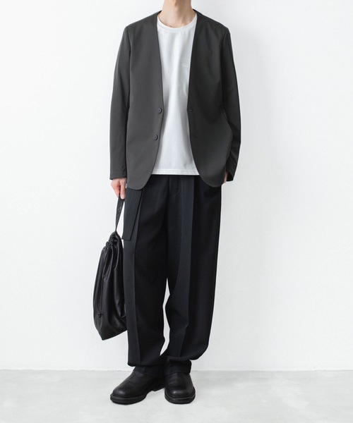ATTACHMENT(アタッチメント)の「【 LIMITED 】コットンコンプレッシャー レギュラーフィットTEE S/S / COMPRESSED COTTON REGULAR FIT TEE S/S(Tシャツ/カットソー・メンズ・ホワイト/ブラック・4/3/2/1)」の16枚目の写真